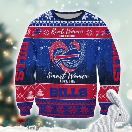 Buffalo Bills Logo Ugly Christmas Sweater For Fans Men And Women Christmas Gift Ideas Product Photo 1