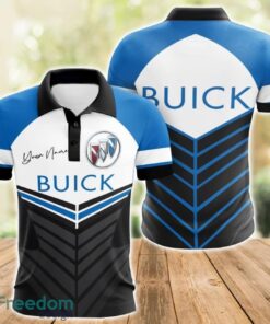 Buick 3D Polo Shirt For Car Lover Golf Fans Gift Polo Shirt Custom Name