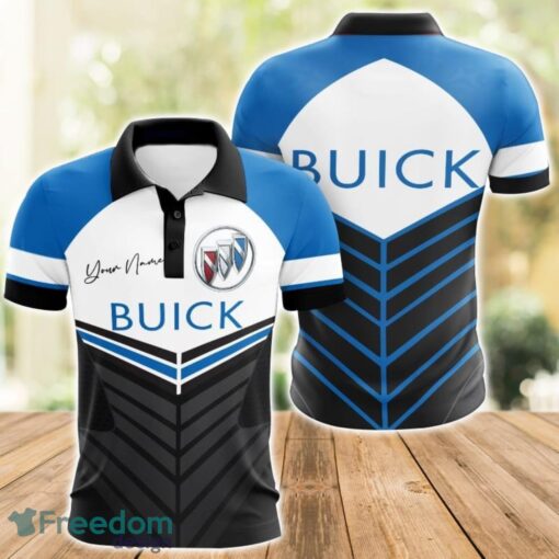 Buick 3D Polo Shirt For Car Lover Golf Fans Gift Polo Shirt Custom Name Product Photo 1