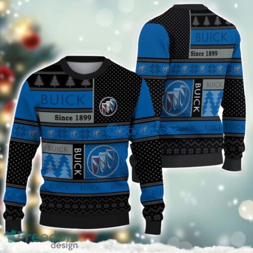 Buick Logo Ugly Christmas Sweater For Fans Men And Women Christmas Gift Ideas Product Photo 1