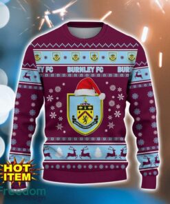 Burnley F.C 3D Ugly Christmas Sweater For Men And Women Sport Fans Product Photo 2