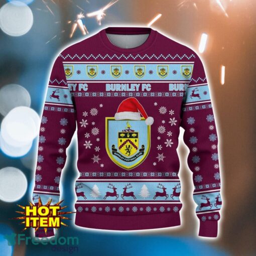 Burnley F.C 3D Ugly Christmas Sweater For Men And Women Sport Fans Product Photo 2