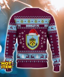 Burnley F.C 3D Ugly Christmas Sweater For Men And Women Sport Fans Product Photo 3