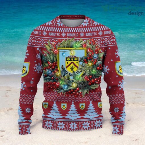 Burnley F.C Christmas Ugly Sweater 3D Gift For Men And Women Product Photo 2