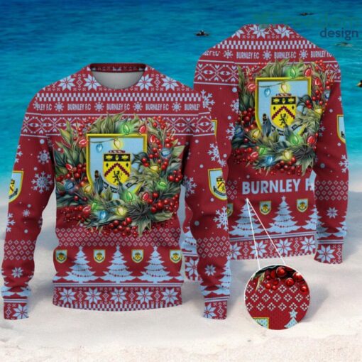 Burnley F.C Christmas Ugly Sweater 3D Gift For Men And Women Product Photo 1