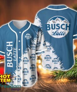 Busch Latte Logo Printed Baseball Jersey Shirt For Men And Women