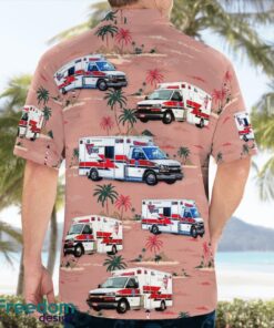 Cabarrus County EMS Beach Hawaiian Shirt Summer Gift Product Photo 2