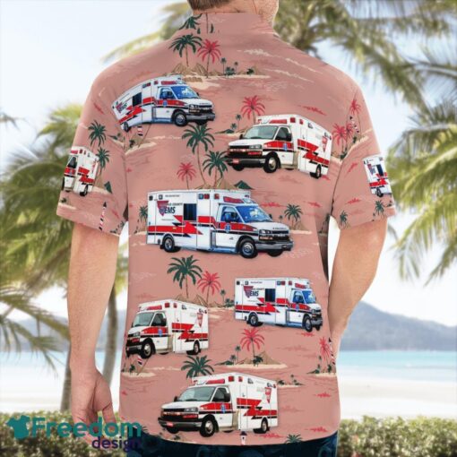 Cabarrus County EMS Beach Hawaiian Shirt Summer Gift Product Photo 2