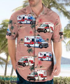 Cabarrus County EMS Beach Hawaiian Shirt Summer Gift Product Photo 4