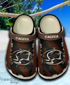 Cagiva Fresh Clogs Shoes Brown Beach Logo Car For Fans Hot Holidays Gift Clogs Shoes