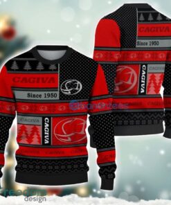 Cagiva Logo Ugly Christmas Sweater For Fans Men And Women Christmas Gift Ideas