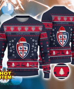 Cagliari Calcio 3D Ugly Christmas Sweater For Men And Women Sport Fans Product Photo 1