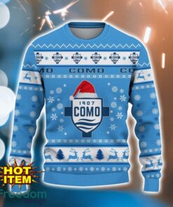 Calcio Como 3D Ugly Christmas Sweater For Men And Women Sport Fans Product Photo 2