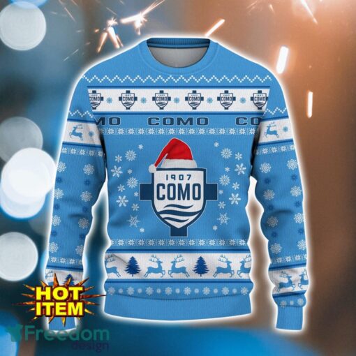 Calcio Como 3D Ugly Christmas Sweater For Men And Women Sport Fans Product Photo 2