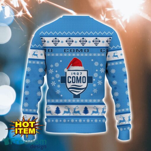 Calcio Como 3D Ugly Christmas Sweater For Men And Women Sport Fans Product Photo 3