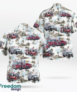 Calgary, Alberta, Canada, Calgary Fire Department Hawaiian Shirt