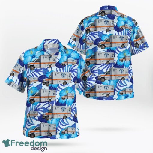 Camdenton, Missouri, Camden County Ambulance District Hawaiian Shirt Product Photo 1