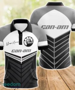 Can-Am 3D Polo Shirt For Car Lover Golf Fans Gift Polo Shirt Custom Name