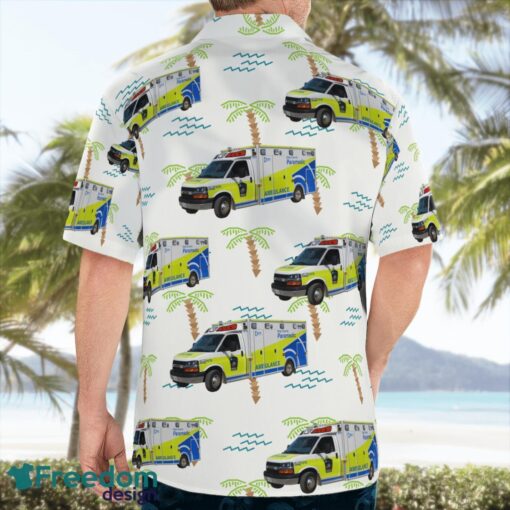 Canada, Grey County Paramedics Hawaiian Shirt Product Photo 2