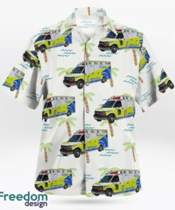 Canada, Grey County Paramedics Hawaiian Shirt Product Photo 3