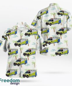 Canada, Grey County Paramedics Hawaiian Shirt