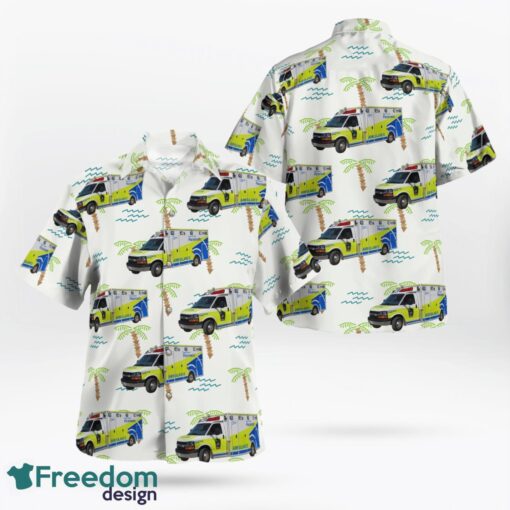 Canada, Grey County Paramedics Hawaiian Shirt Product Photo 1