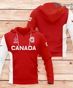 Canada Mens National Basketball Team 3D Hoodie All Over Print Gift For Fans