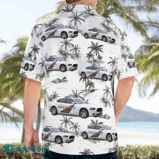 Cape Girardeau County Sheriff Dodge Charger 3D Hawaiian Shirt Product Photo 2