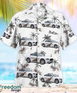 Cape Girardeau County Sheriff Dodge Charger 3D Hawaiian Shirt Product Photo 3