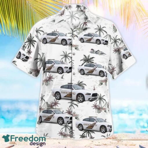 Cape Girardeau County Sheriff Dodge Charger 3D Hawaiian Shirt Product Photo 3