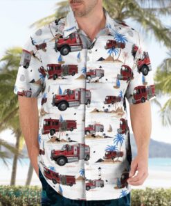 Cape Girardeau, Missouri, Gordonville Fire Protection District Hawaiian Shirt Product Photo 4