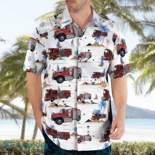 Cape Girardeau, Missouri, Gordonville Fire Protection District Hawaiian Shirt Product Photo 4