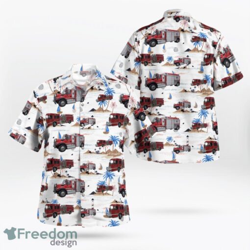 Cape Girardeau, Missouri, Gordonville Fire Protection District Hawaiian Shirt Product Photo 1