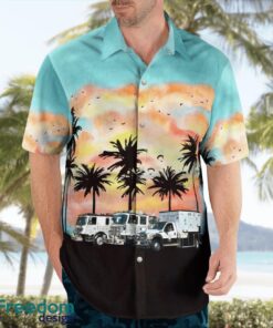 Capitol Heights, Maryland, Boulevard Heights Volunteer Fire and Rescue Department Hawaiian Shirt Summer Beach Shirt Product Photo 4