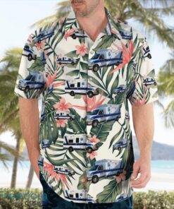 Capron, Illinois, Capron Rescue Squad District Hawaiian Shirt Product Photo 4