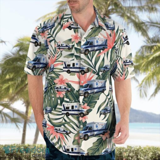 Capron, Illinois, Capron Rescue Squad District Hawaiian Shirt Product Photo 4