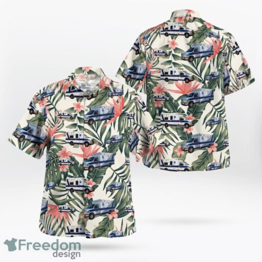 Capron, Illinois, Capron Rescue Squad District Hawaiian Shirt Product Photo 1