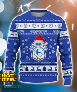 Cardiff City F.C 3D Ugly Christmas Sweater All Over Printed Sweater Christmas Gift Product Photo 2