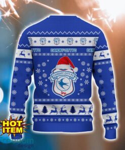 Cardiff City F.C 3D Ugly Christmas Sweater All Over Printed Sweater Christmas Gift Product Photo 3