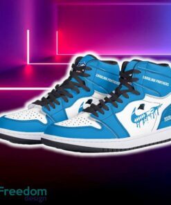 Carolina Panthers Air Jordan Hightop Shoes New Custom Name For Fans Gift Sneaker - Carolina Panthers Air Jordan Hightop Shoes Photo 5