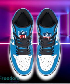 Carolina Panthers Air Jordan Hightop Shoes New Custom Name For Fans Gift Sneaker - Carolina Panthers Air Jordan Hightop Shoes Photo 6
