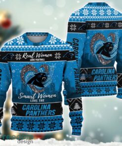 Carolina Panthers Logo Ugly Christmas Sweater For Fans Men And Women Christmas Gift Ideas Product Photo 2