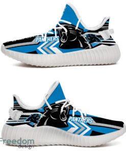 Carolina Panthers Speedsters Yeezy Running Shoes For Fans Gift Men Women - Carolina Panthers Speedsters Yeezy Boost Running Shoes_5