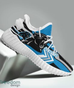 Carolina Panthers Speedsters Yeezy Running Shoes For Fans Gift Men Women - Carolina Panthers Speedsters Yeezy Boost Running Shoes_6