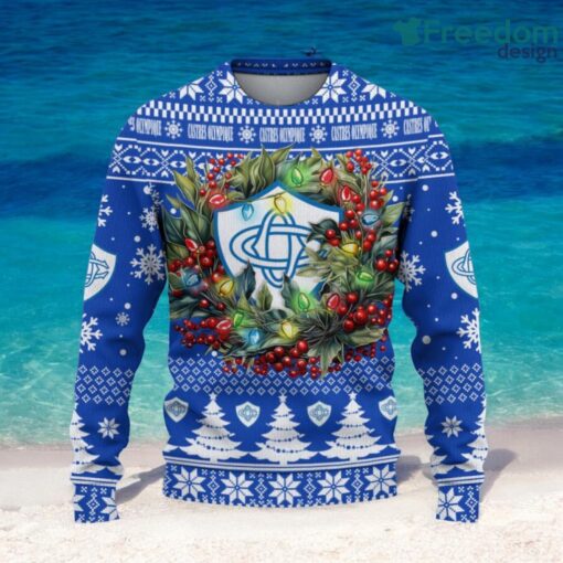 Castres Olympique Christmas Ugly Sweater 3D Gift For Men And Women Product Photo 2