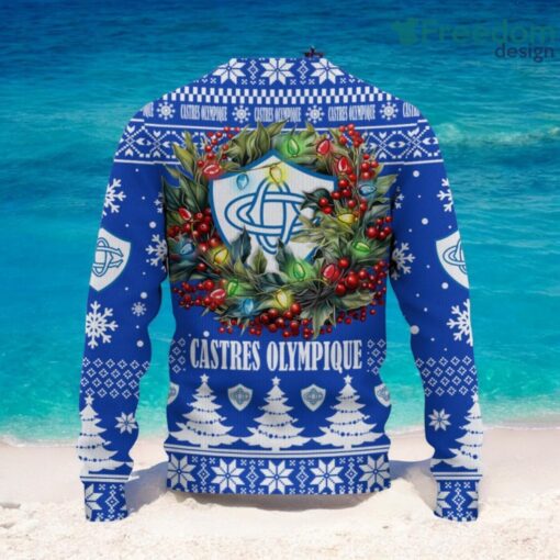 Castres Olympique Christmas Ugly Sweater 3D Gift For Men And Women Product Photo 3