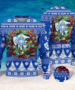 Castres Olympique Christmas Ugly Sweater 3D Gift For Men And Women Product Photo 1