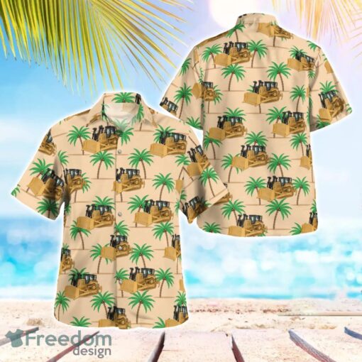 Caterpillar D7 Dozers Aloha Hawaiian Shirt Beach Gift Shirt Product Photo 1