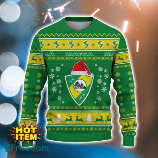 C.D. Mafra 3D Ugly Christmas Sweater For Men And Women Sport Fans Product Photo 2