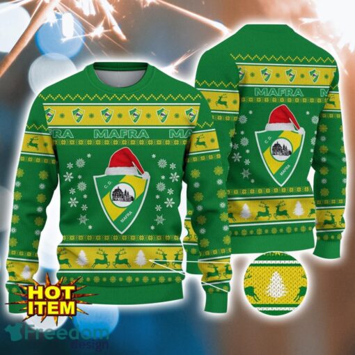 C.D. Mafra 3D Ugly Christmas Sweater For Men And Women Sport Fans Product Photo 1